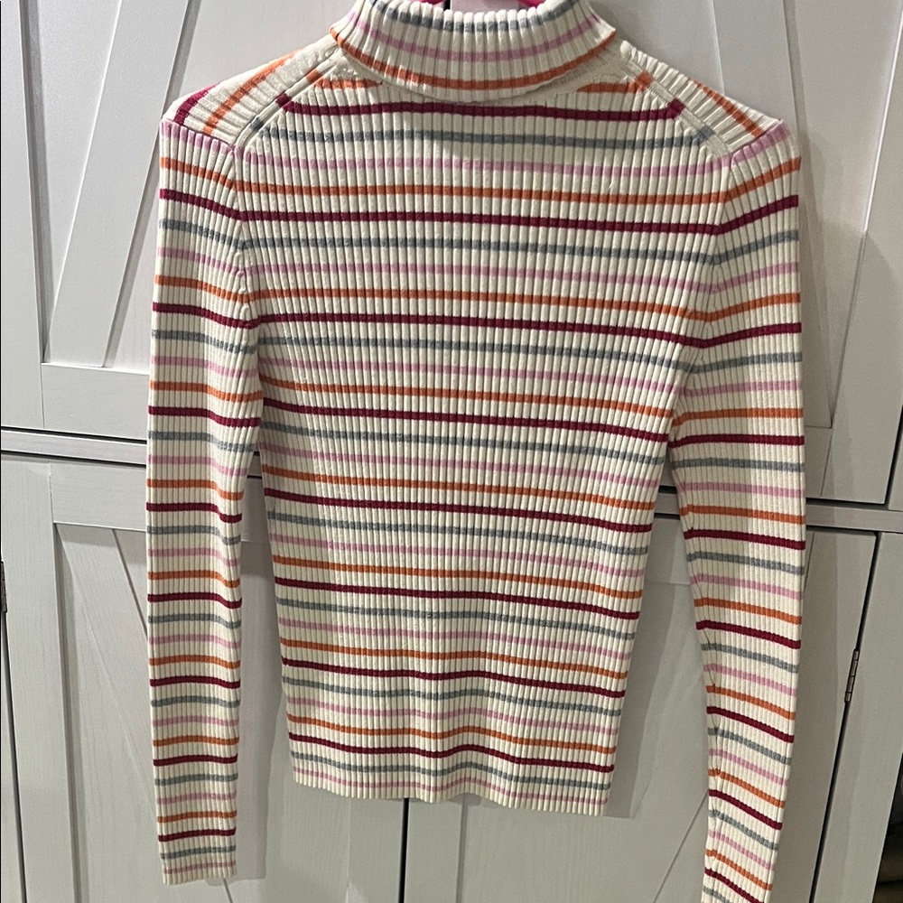 GAP Multicolor Striped Long Sleeve Top